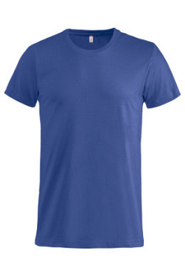 Basic T-Shirt Blau Gr.M
