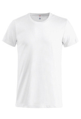 Basic T-Shirt weiss Gr. M