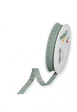 Band Häkelspitze jade 10mm