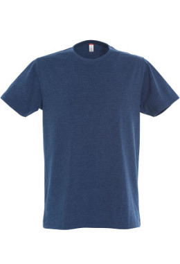 New Classic T-Shirt Blaumeliert Gr. M