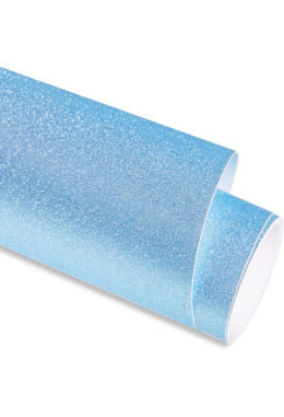 Vinyl Shimmer hellblau