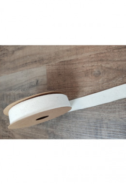 Band "Georgia" creme 25mm