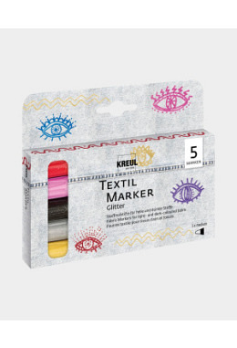 Textilmarker Glitter