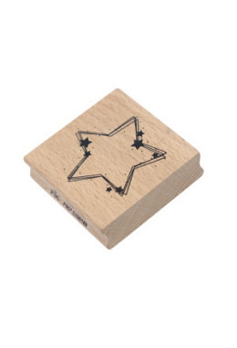 Stempel Artoz Stern dekoriert