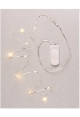 Mini Lichterkette 10 LED mit Timer