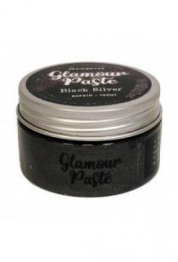 Glamour Paste schwarz silber