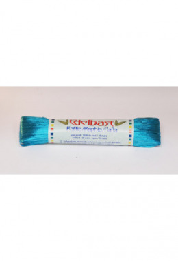 Edelbast glänzend türkis