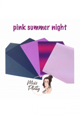 Flexfolienpaket "Pink Summer Night"