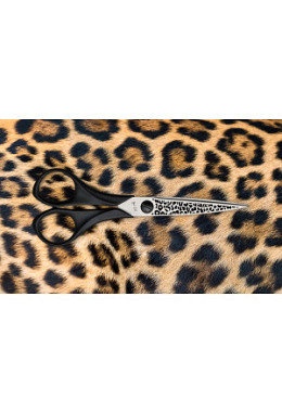 Bastelschere Komfort spitz "Leopard"