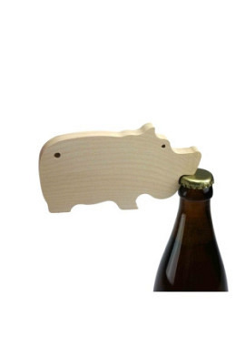 Flaschenöffner "Nilpferd"