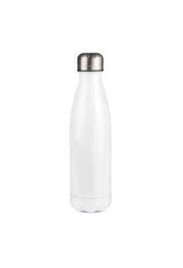 Edelstahl Thermosflasche weiss 500ml