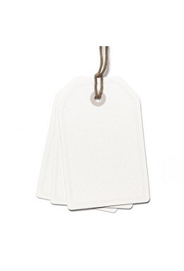 Blanko Geschenkanhänger