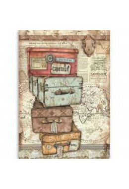 Reispapier "Gepäck"