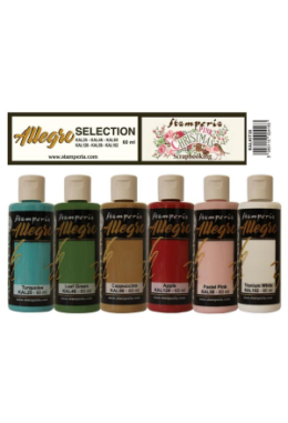 Acrylfarbe Allegro Set "Pink Christmas"