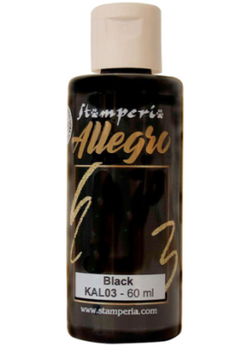 Acrylfarbe Allegro Set "Black"
