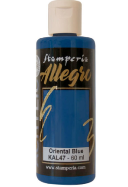 Acrylfarbe Allegro Set "oriental Blau"