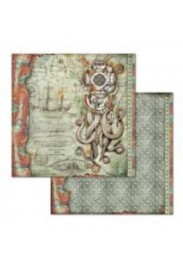 Designpapier "Sea World Octupus"