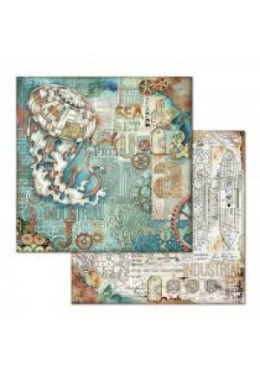 Designpapier "Sea World Medusa"