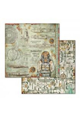 Designpapier "Taucher"