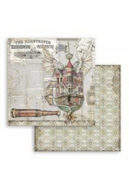Designpapier "Fliegendes Schiff"