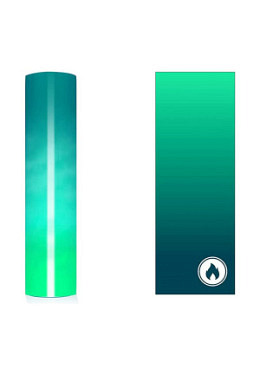 Vinyl Farbwechselfolie warm " blau zu ..