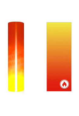 Vinyl Farbwechselfolie warm " orange z..
