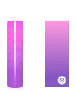 Vinyl Farbwechselfolie kalt "rosa zu f..