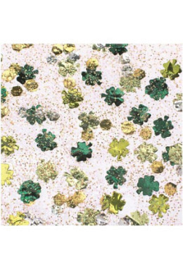 Glitterglue Confetti "Kleeblatt grün &..