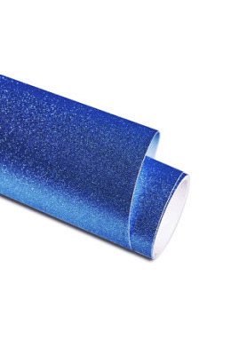 Folie Vinyl Shimmer blau