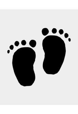 Ministempel Babyfüsse