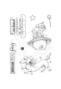 Silikonstempel Set Weihnachtshunde