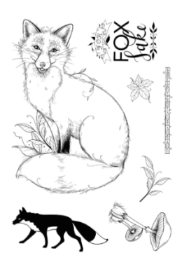 Silikonstempel Set Fuchs