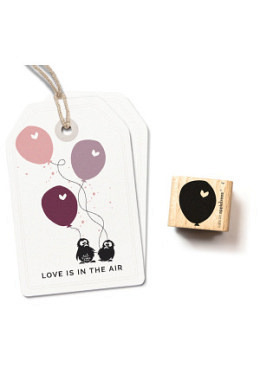 Stempel "Luftballon mit Herz 4"