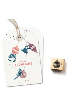 Ministempel "Weihnachtskugel 8"