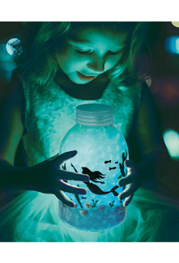 Nachtleuchtpigment blau