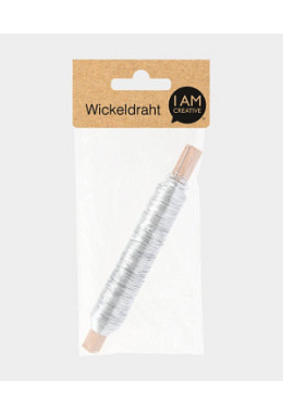 Wickeldraht silber 0.5mm