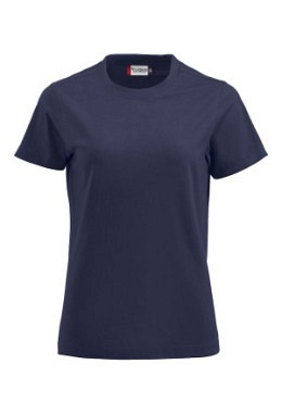 Clique Premium T-Shirt Ladies dunkelblau Gr. M