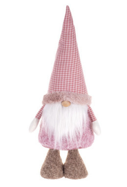 Wichtel stehend rosa