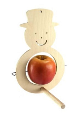 Apfelpicker Schneemann