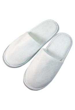 Frottee Slipper weiss