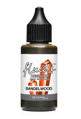 Transparente Alkoholfarben für Epoxidharz - SANDELWOOD (Orange)