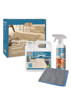PROFF Pflegebox für versiegelte Böden seidenglanz