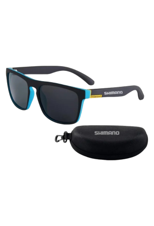 Sonnenbrille SHIMANO square blau