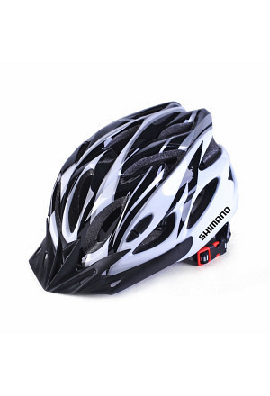 Fahrradhelm Absolut Shimano Edition weiss schwarz