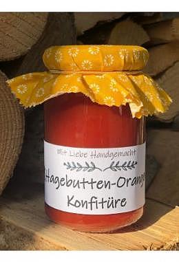 Hagebutten-Orangen Konfitüre