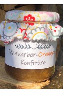 Rhabarber-Orangen Konfitüre