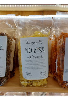 UrDinkel-Teigwaren "No Kiss" mit Knobl..