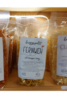 UrDinkel-Teigwaren "Fernweh" mit Orang..