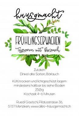 UrDinkel-Teigwaren "Frühlingserwachen"..