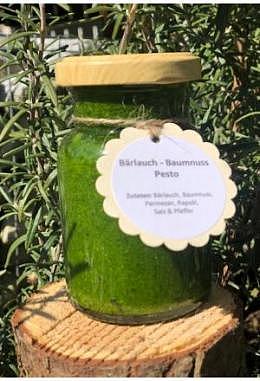 Bärlauchpesto mit Baumnüssen 150ml